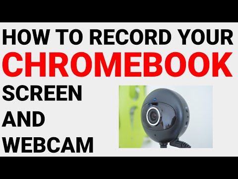 How to record your Chromebook screen and webcam