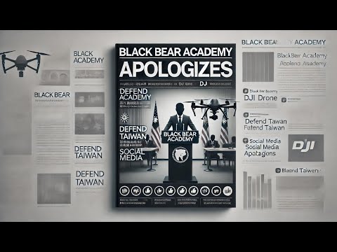 黑熊學院使用陸製無人機引爭議，Black Bear Academy Apologizes for Using Chinese-Made Drone