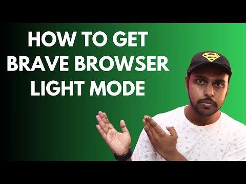 How to get brave browser light mode | brave browser light mode mobile