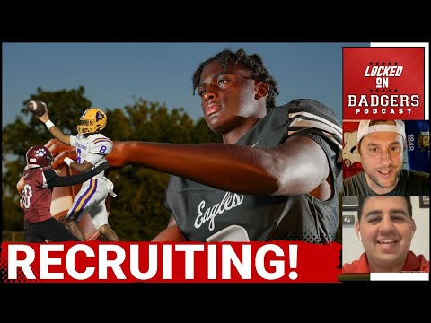 Wisconsin Badgers' Eugene Hilton: A Game-Changer for 2026? Football recruiting! Mock and Clayton!