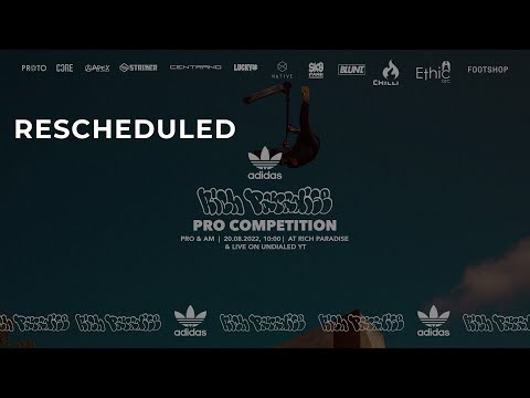 RESCHEDULED - Rich Paradise Competition | PRO CONTEST & AM JAM (livestream)