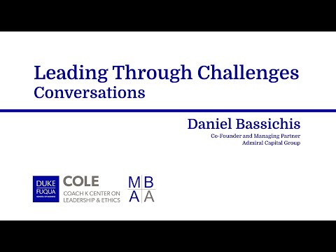 COLE-MBAA Leading Through Challenges Conversations with guest speaker: Daniel Bassichis