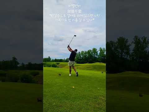 쉬지않고 노력하기 work hard without stopping #summergolf #playinggolf