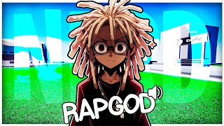 pretending ima NERD, then becoming a rap god on (roblox neighbors)