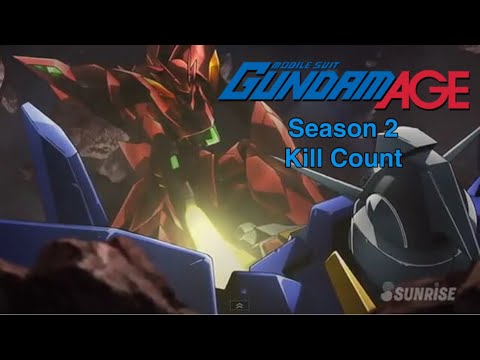 Mobile Suit Gundam AGE Season 2 (2012) Kill Count