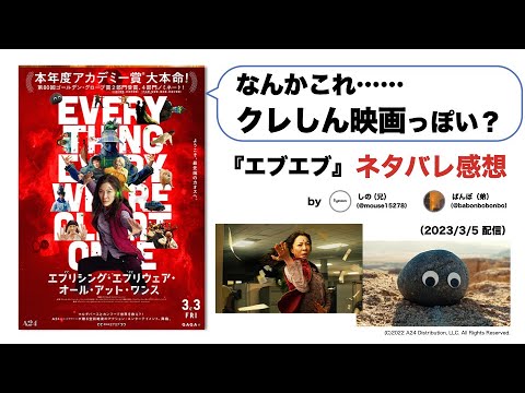 【ネタバレ感想】おバカなアカデミー賞作品？意外と優等生な『エブリシング・エブリウェア・オール・アット・ワンス』