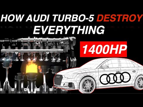 Why Audi Turbo Inline-5 Engines Destroy The Competition😲| Explained Ep. 13