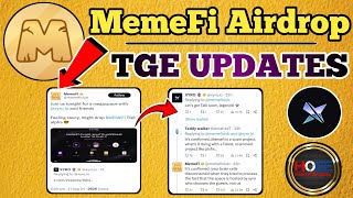 ✅ MemeFi TGE, Listing Update//MemeFi Xyro Partnership//MemeFi Tokenomics//MemeFi Update