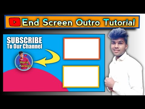 Youtube End Screen Outro Kaise Banaye | How Make To End Screen Outro | End Screen Outro Tutorial