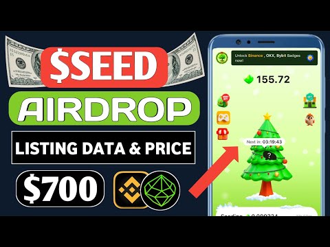 SEED is getting closer to listing, and the biggest airdrop | SEED Birds NFT | Seed New Update