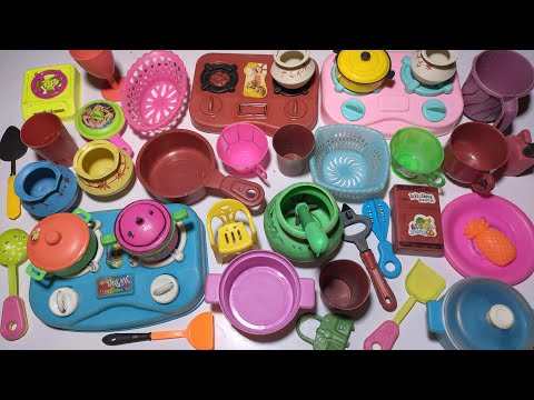 Hello Kitty Satisfying with Unboxing Plastic Full Kitchen Set | Cooking Toy Collection | Review ASMR