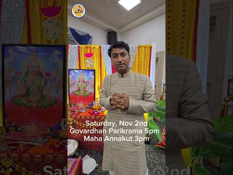 Join us for Govardhan Parikrama l Saturday Nov 2 l 5pm l RKT Dallas