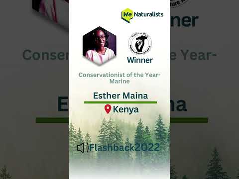 WeNaturalists People of Nature Awards Winners - Flashback 2022