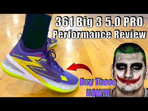 361 Big 3 5.0 Pro Performance Review - These Are LEGIT!!