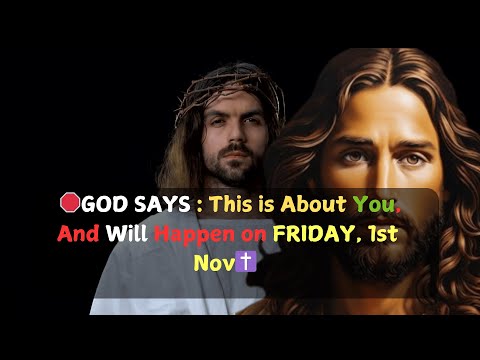 🛑 God Message Today : 👉This is for You Will Happen Today Friday  1st Nov ✝️#godmessagetoday333 #live