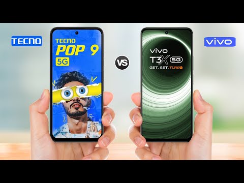 Tecno Pop 9 5g vs Vivo T3x 5g || Full Comparison