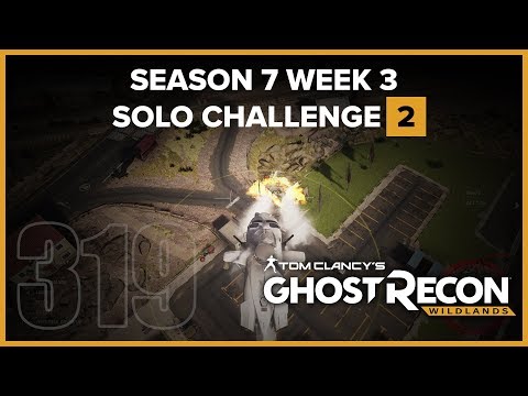 Ghost Recon Wildlands Ep 319 - S07W03 Solo Challenge 2 Complete "El Pulpo" in Extreme without dying