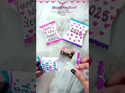 Chocolate gift idea handmade 2025 🧧😘 #shorts #trending #viral #diy #candy #giftideas #newyear2025