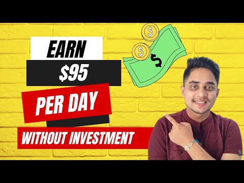 Earn $95 a Day | 🤑Best Dollar Earning Apps 2022 | 🚀 Make Money//Free USDT //Self Earning App 2023