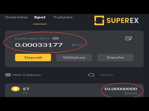 SuperEx | SuperEx airdrop | Free $10 SuperEx token (10ET) 💯% instant airdrop | How to claim more ET