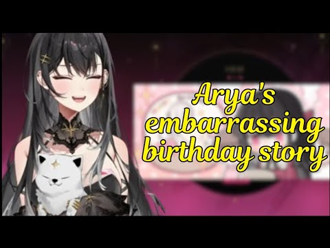 Arya talks about her embarrassing birthday story 【Arya Kuroha | VSPO! EN 】