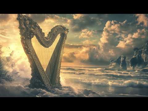 Mystical Shores – Celtic Harp & Ocean Waves for Deep Relaxation