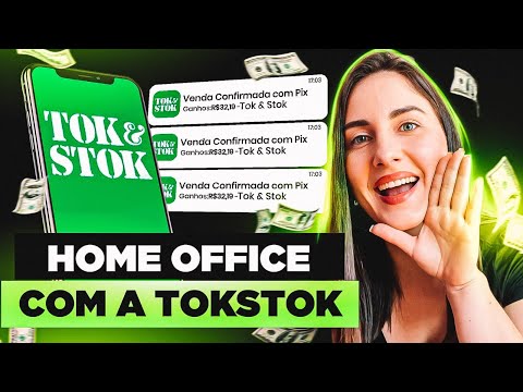 HOME OFFICE PARA EMPRESA TOK&STOK EM 2023 | Como ganhar dinheiro em casa