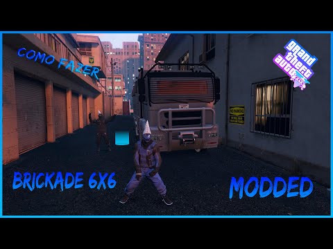 COMO FAZER BRICKADE 6x6 MODDED🔥COM AJUDA DO AMIGO🔥PS5/PS4 e XBOX🔥GTA ONLINE