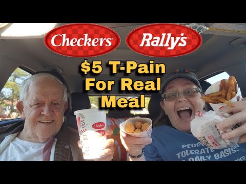 $5 T-Pain For Real Meal Review at Rally's /Checkers #foodreview #honestfoodreviews #fastfood