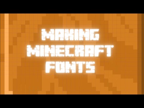 How To Get Custom Fonts In Minecraft Or Similar / Like Minecraft For Canva