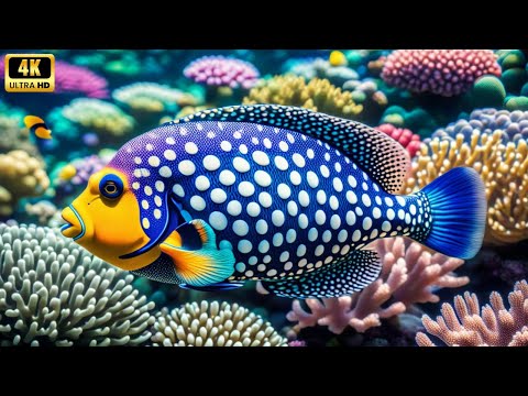 The Best 4K Aquarium - Explore the Stunning World of Sea Jellyfish and Beautiful Coral Reef Fish. #8