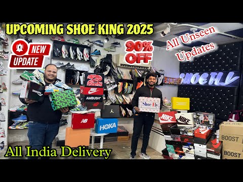 2025 Unseen Shoe Article 😱 | Branded Top Quality Shoes | Cheapest Shoe Market in Delhi || Shoe King💥