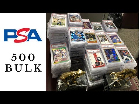 PSA 500 Card Bulk Order Returns from Newport Beach