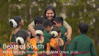 "Beats of South - A Rhythmic Journey Through South Indian Music" - COMA Onam 2024 - Dance by Kids