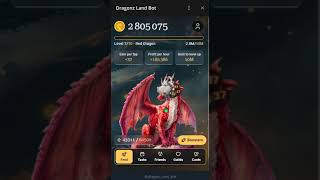 Airdrop tap to earn telegram bot Dragonz Land