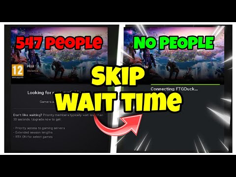 HOW TO SKIP GEFORCE NOW WAIT TIME FOR FREE! *WORKING*