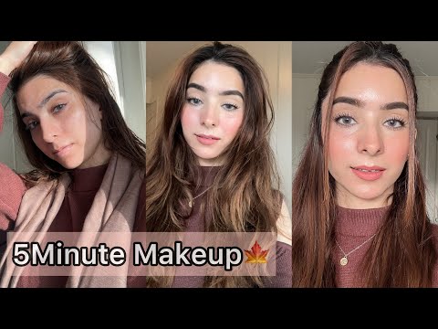 The "No Makeup" Makeup Look ❤️| 5 minute Makeup