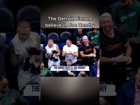 Even the Detroit Pistons Believe in Joe Hendry