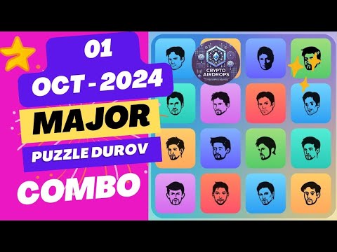 Major Coin Combo 01 OCT 2024| $Major Airdrop Crypto Airdrops