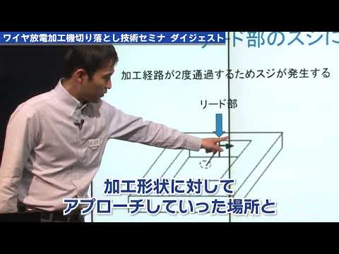 ワイヤ放電加工機 切り落とし技術セミナ(ダイジェスト)