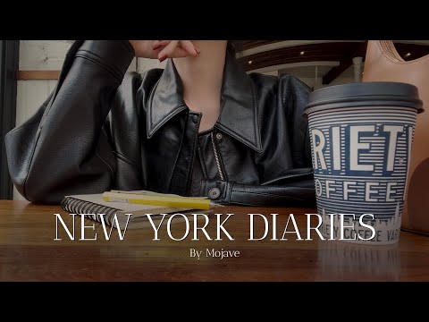 Back in New York🗽Fall Casual OOTD Vlog | Hot Honey Grill Cheese & Tomato Soup | Wine Bar [Eng sub]