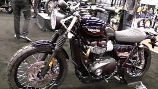 2017 Triumph Street Scrambler 900 SE Premium Features Edition First Impression Walkaround HD