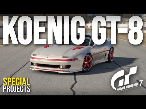 GT7 | Koenig Specials GT-8 Tune Setup | Special Projects | Mitsubishi GTO Twin Turbo