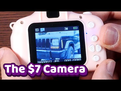 I Spent $7 for the World's Worst Digital Camera