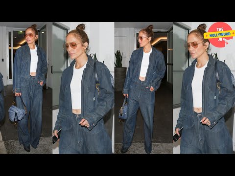 JENNIFER LOPEZ WAS SEEN LEAVING E BALDI WITH  EMME IN BEVERLY HILLS STILL WEARING HER WEDDING BAND!