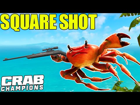 Turning The Sniper Into A SHRAPNEL LAUNCHER! | Crab Champions Gameplay