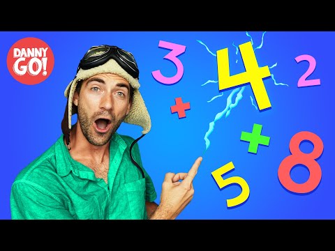 "Math Whiz!" Addition Song  /// Danny Go! Kids Learning Songs for Kindergarten