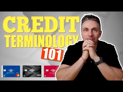 Credit Terminology 101-  Abbreviations, terms & more! (credit lingo)