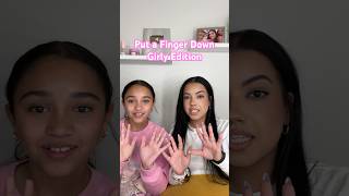 How girly are you?! 🎀 #putafingerdownchallenge #challenge #blindreaction #girls