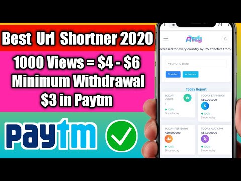 Best Url Shortner Website | How to earn money by link Shortner | How to earn paytm money online